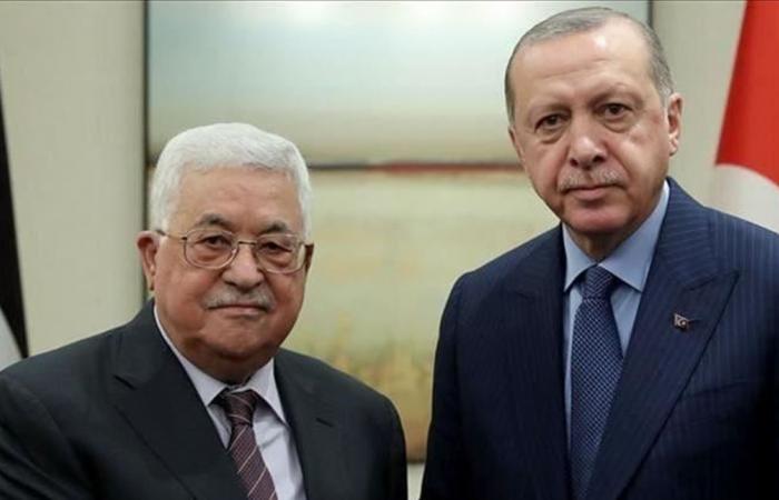 أردوغان يؤكد لعباس دعم تركيا لنضال الشعب الفلسطيني