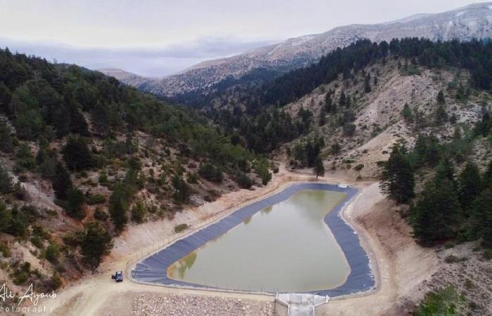 بحيرة اصطناعية لري الأراضي الزراعية في أعالي فنيدق