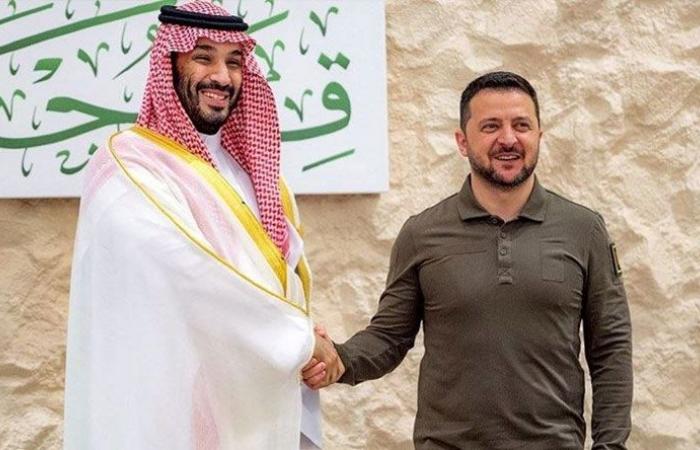 بن سلمان يهنّئ زيلينسكي بذكرى استقلال أوكرانيا